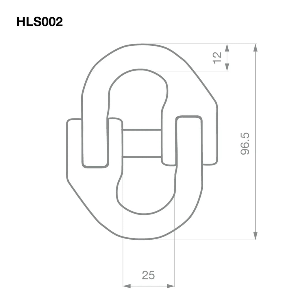Hammer Lock Chain Connector Kit (Pair) -