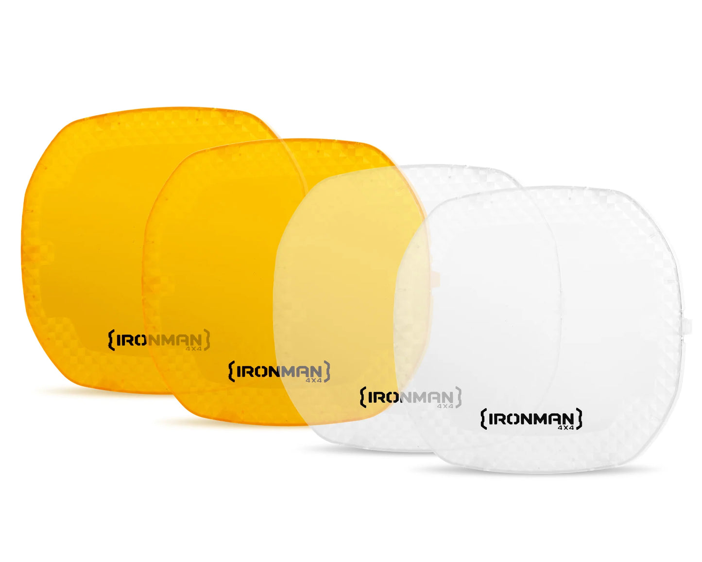 NEO DRIVING LIGHT 7COVERS AMBER & CLEAR