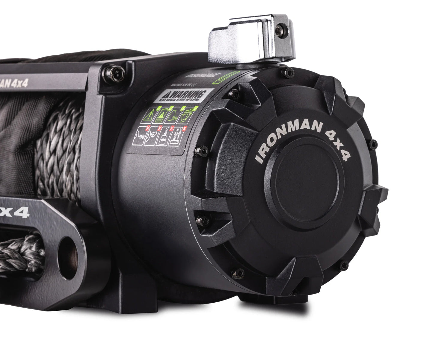 WINCH - FRONTIER 12000LB SYNTHETIC ROPE