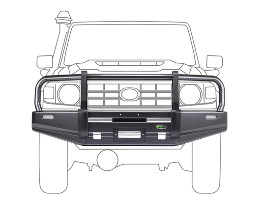 COMMERCIAL BULL BAR - LC70 S/CAB (16-24)