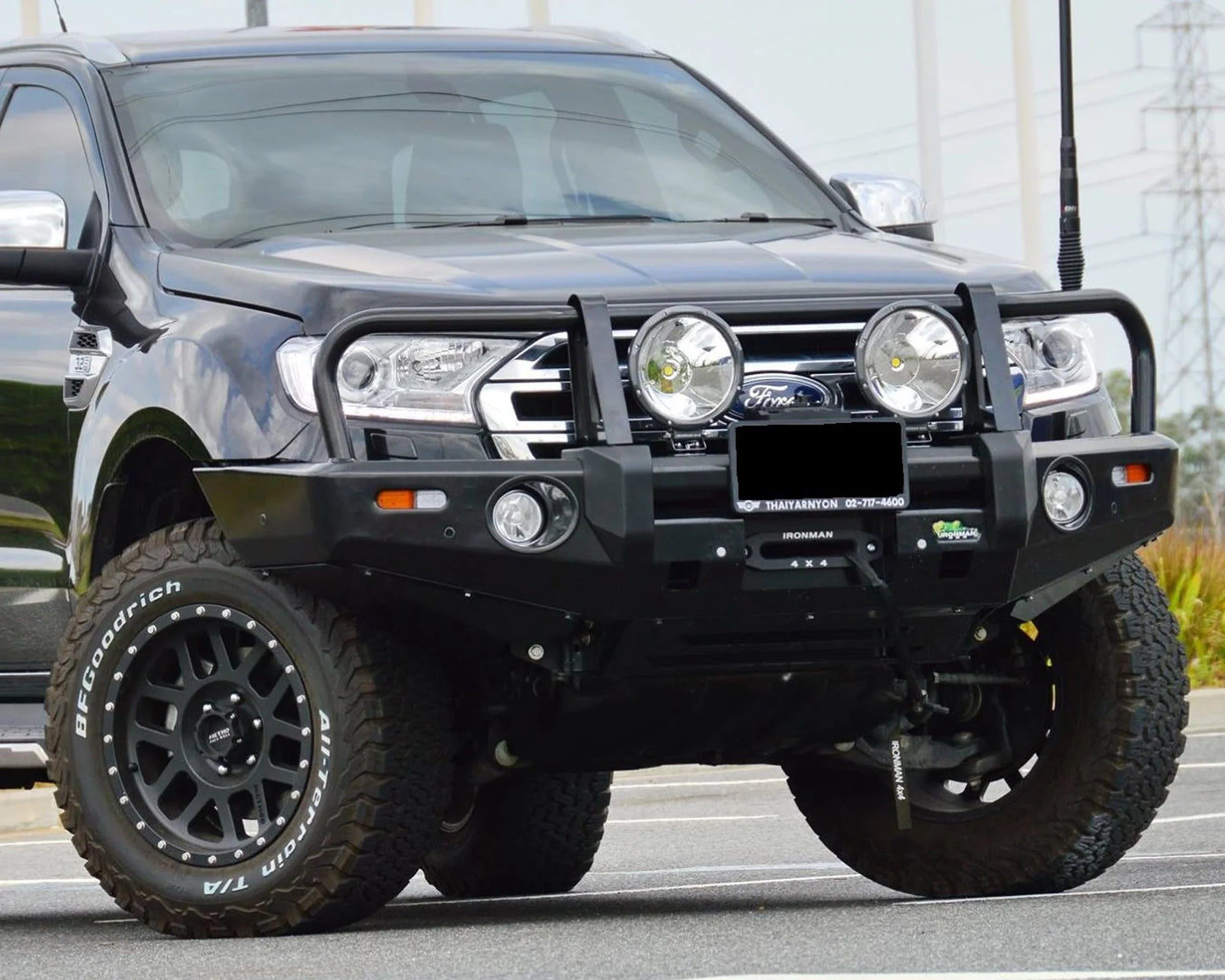 DELUXE BULL BAR - RANGER W/TECH (18-22)