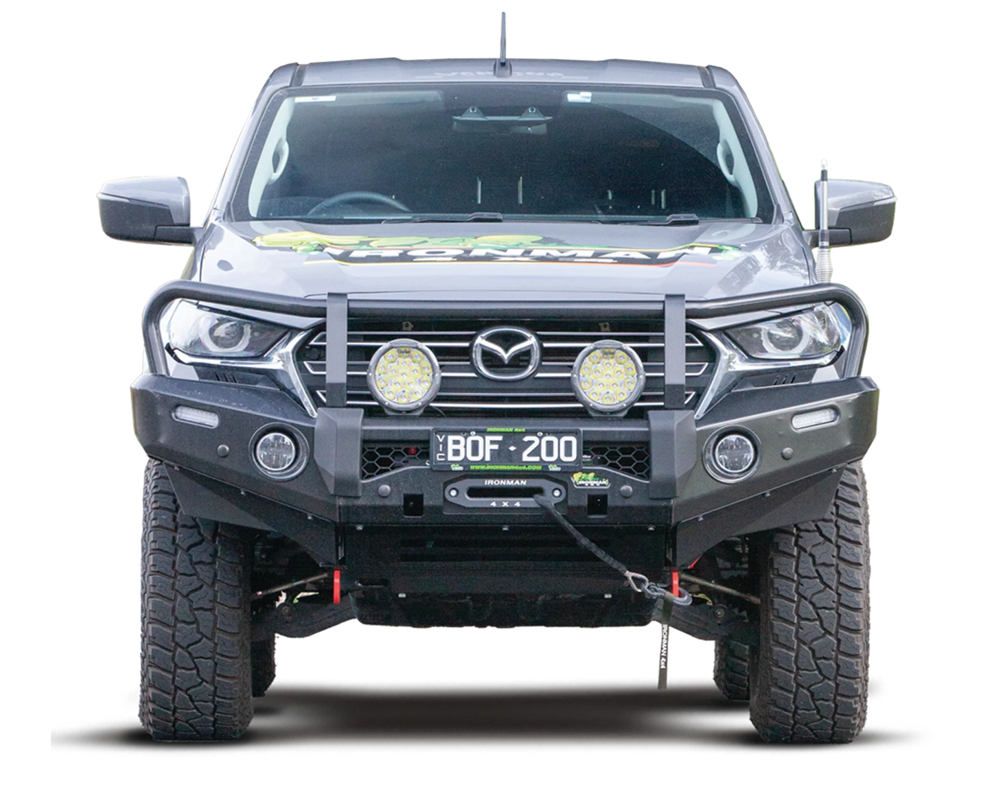 DELUXE BULL BAR - MAZDA BT50 (20-24)