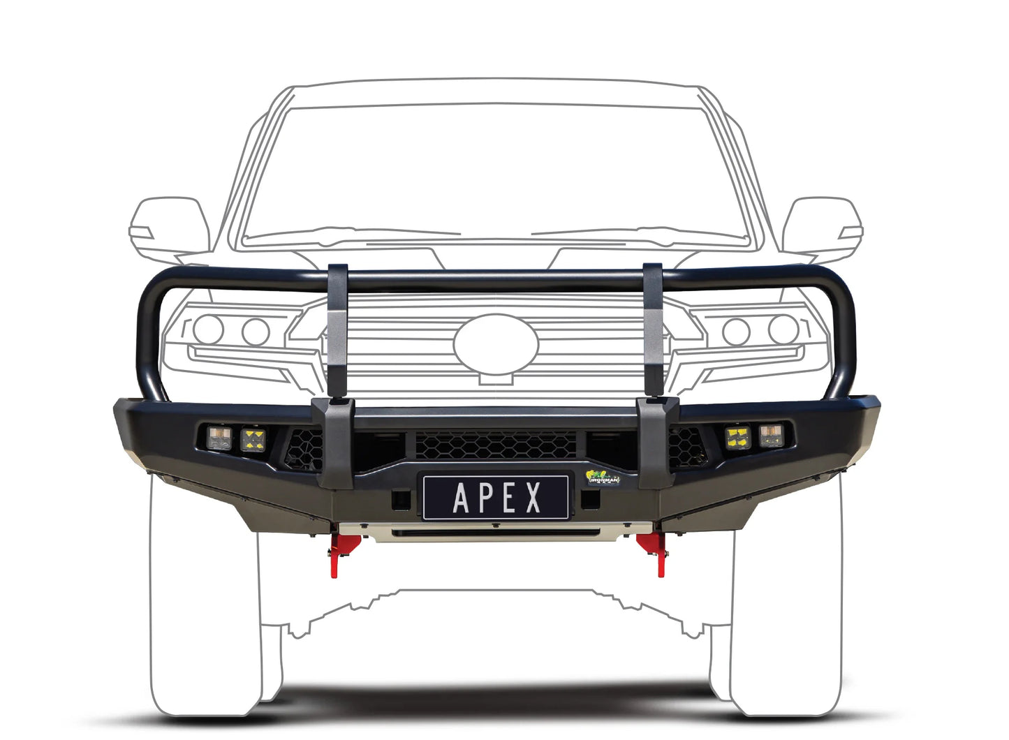 APEX BULL BAR - LC200 (12-15)