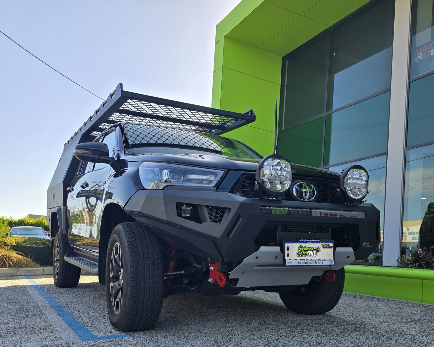RAID BULL BAR - N80 HILUX (20-25)