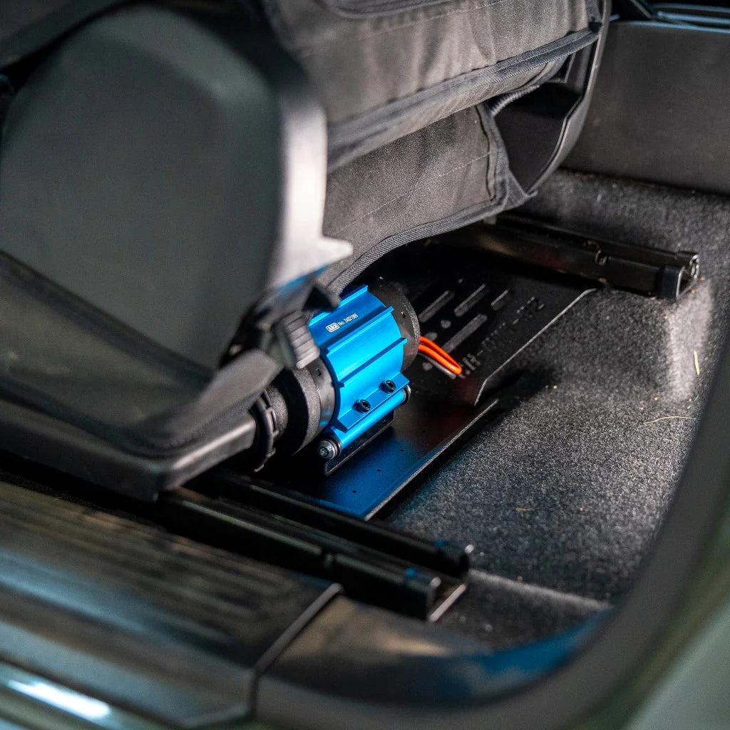 Under Seat Compressor & Fire Extinguishe