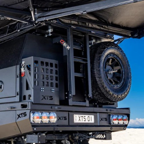 Rear ladder - Sand black