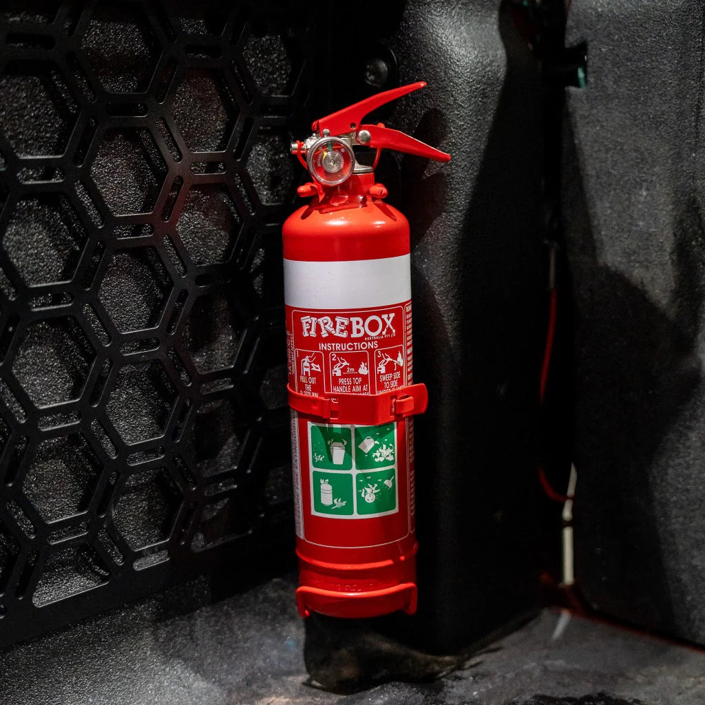 Vertical Tub Fire Extinguisher Bracket T