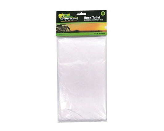 BIODEGRADABLE TOILET BAGS - BUSH TOILET