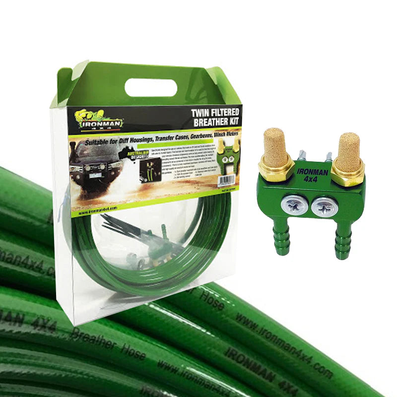 DIFF BREATHER KIT - 2 PORT