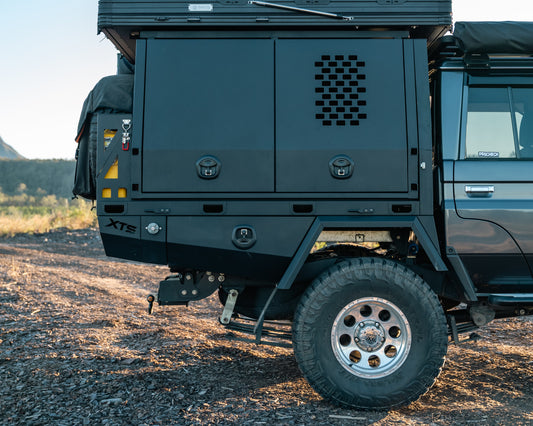 Add 1/4 dogbox to drivers side of canopy