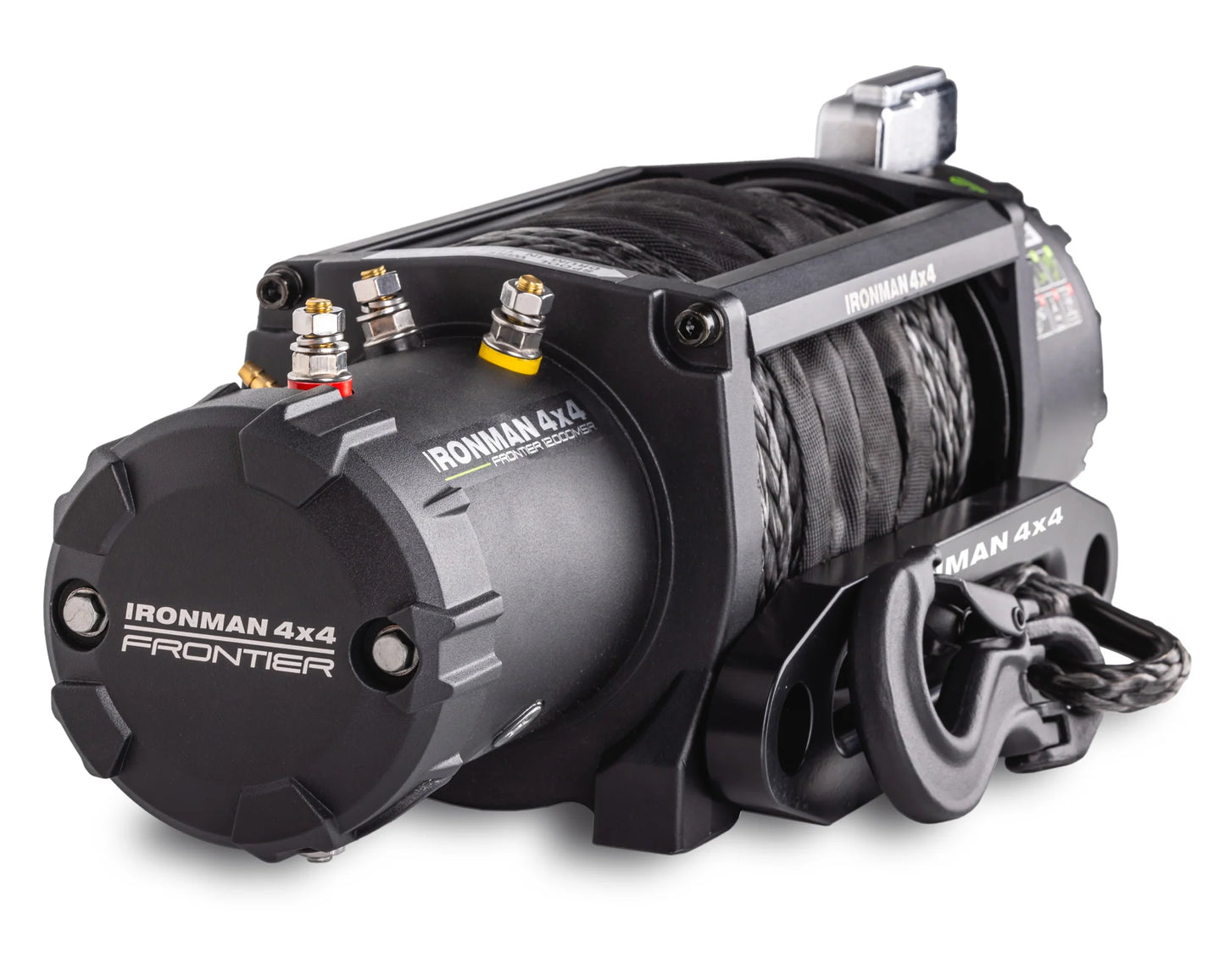 WINCH - FRONTIER 12000LB SYNTHETIC ROPE