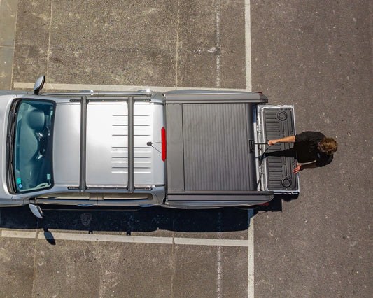 Slide Away Manual Aluminium Tonneau Cov