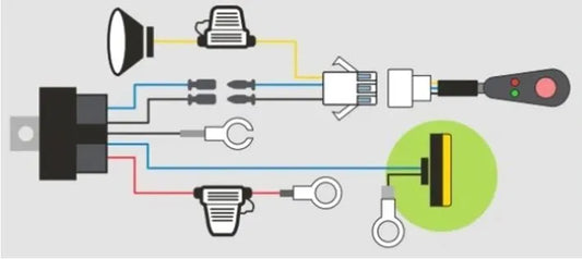 WIRING HARNESS LOOM - LED & WORK LIGHT