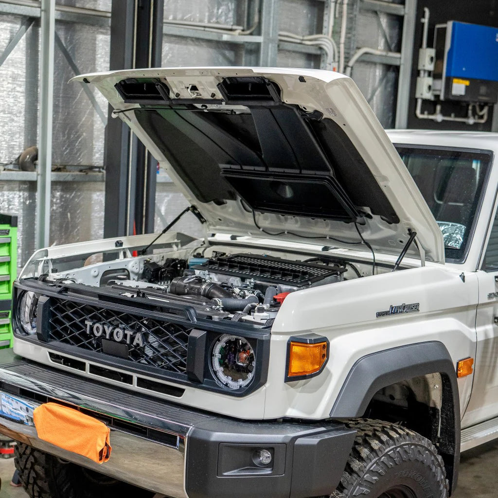 Bonnet Strut Kit For Facelift LandCruise