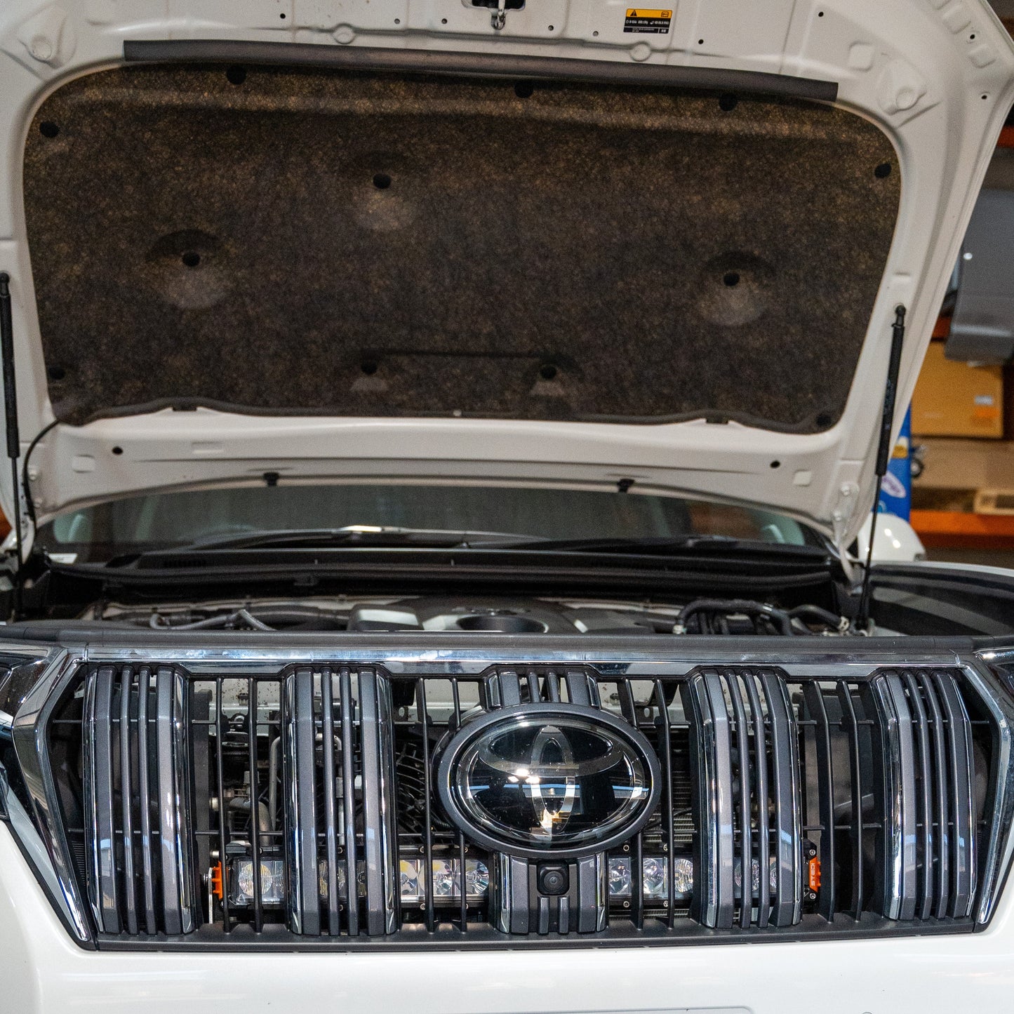 Behind The Grill Light Bar Bracket - Pra