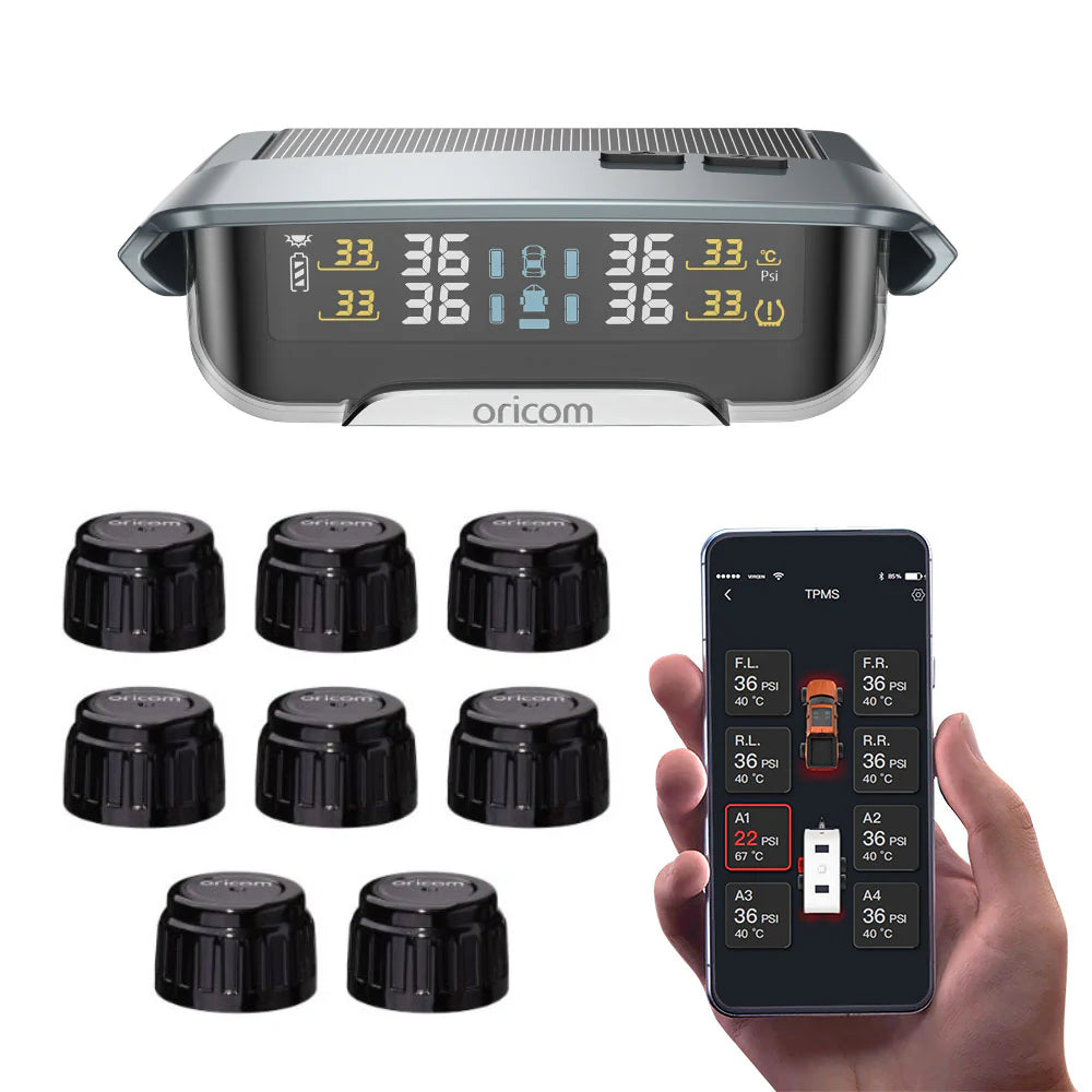 Oricom TPMS App Cont 8 Sensors