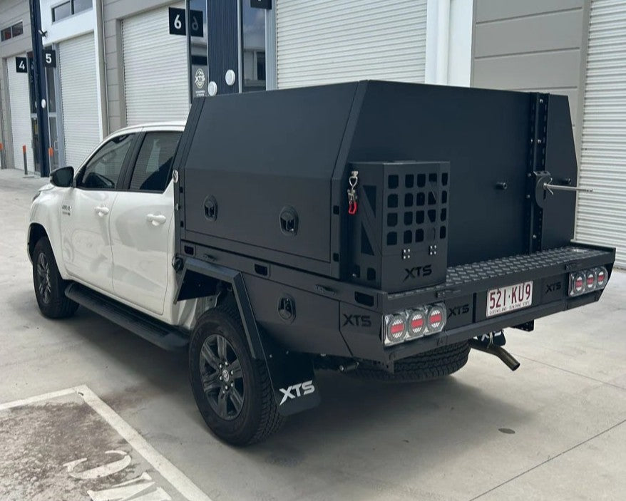 1400L x 860H Jack-off Canopy - Sand Blac