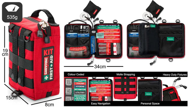 SURVIVAL HANDY FIRST AID KIT