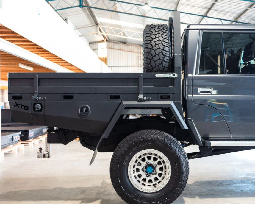Aluminum tray combo 1800L LC79 Dual Cab